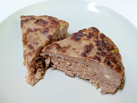 合挽き肉の簡単ハンバーグもどき